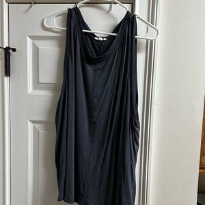 Maurices Charcoal/Navy Sleeveless Tank Top